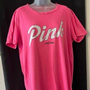 PINK ~ Victoria's Secret Neon Pink T-Shirt